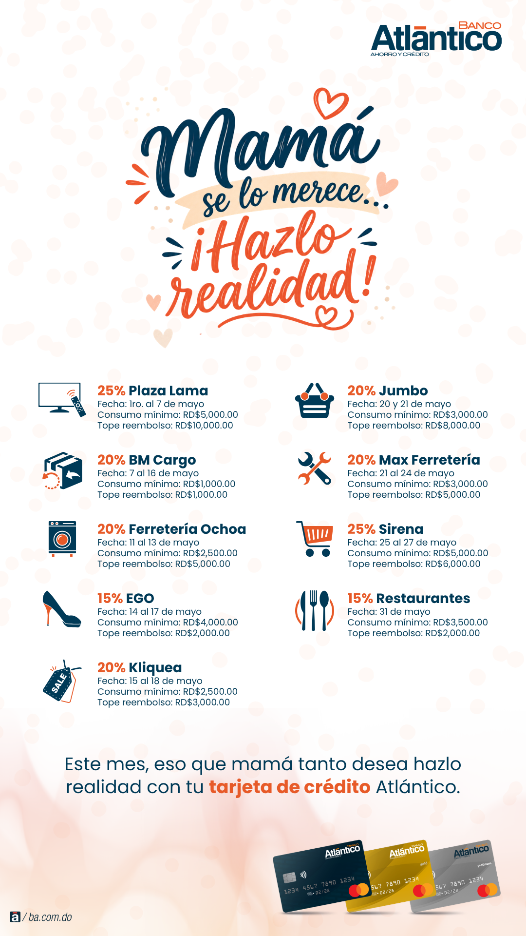 Promoción Tarjeta de Crédito Marzo 2026